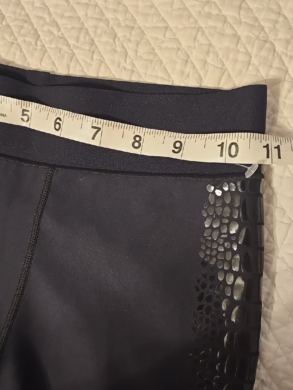 Ultracor Lux Essentials Crocodile Leggins Nero Patent - Picture 10 of 14